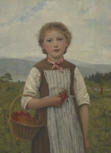 ストロベリーマリエット 作： Albert Anker