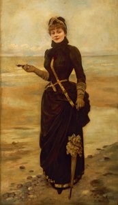 Sibylle Aimee Marie-Antoinette Gabrielle de Riquetti de Mirabeauの肖像（英国） 作： Albert Aublet