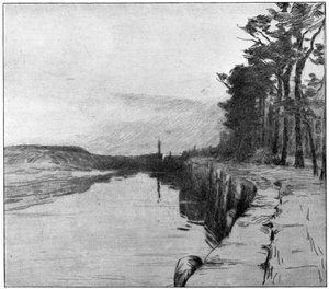 旧港、ヴェール、1898年。 作： Albert Baertsoen