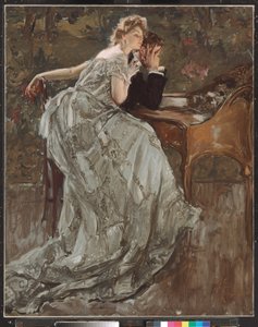 チケットはどこに置いた？1906 作： Albert Beck Wenzell