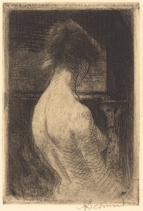 女の背中 (Dos de Femme) 作： Albert Besnard