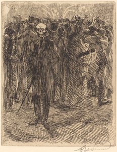 群衆の中で 作： Albert Besnard