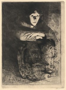 残り火で 作： Albert Besnard