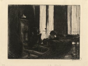 親密 作： Albert Besnard