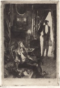 イザスリーピング 作： Albert Besnard
