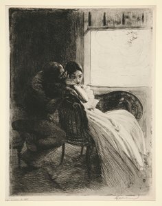 浮気 (浮気) 作： Albert Besnard