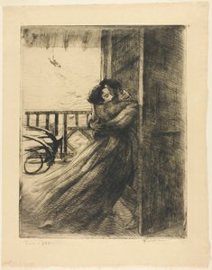 ウーマンより愛をこめてプレート2 作： Albert Besnard