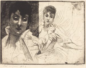 マドレーヌ・ルメール 作： Albert Besnard