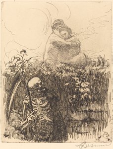 見張っている 作： Albert Besnard