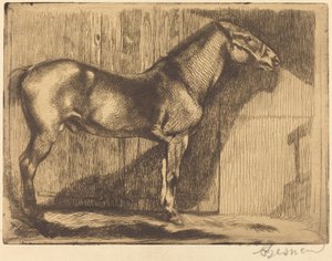 ポニー（ル・ポニー） 作： Albert Besnard
