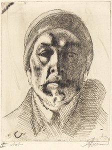 自画像 作： Albert Besnard