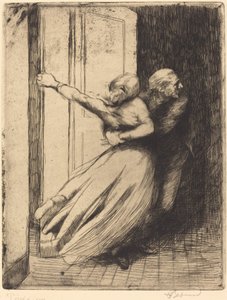 レイプ (Le Viol) 作： Albert Besnard