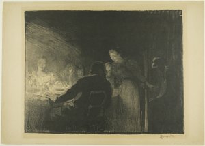 訪問者』（レスタンペ・オリジナル3rdアルバムより 作： Albert Besnard