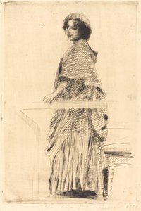 岬の女 作： Albert Besnard