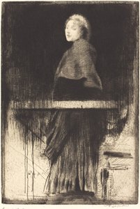 岬の女 作： Albert Besnard