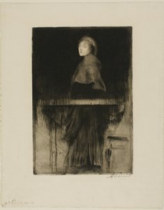 岬の女 作： Albert Besnard