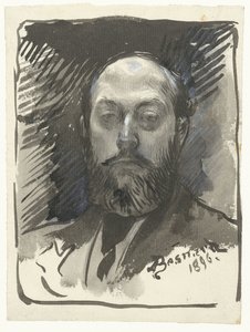 自画像 作： Albert Besnard
