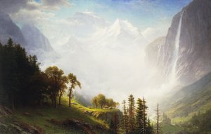 山の陛下、1853-57 作： Albert Bierstadt
