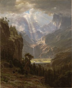 作： Albert Bierstadt