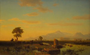  作： Albert Bierstadt