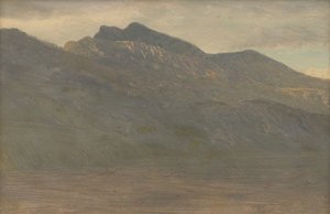 穏やかな山の眺め（ニューハンプシャー州ホワイト山地） 作： アルバートビアシュタット
