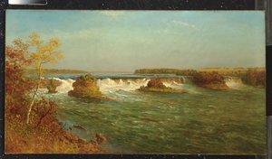 聖アントニウスの滝、1887年頃 作： Albert Bierstadt