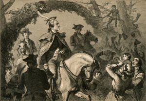 アンジェリカ、ワシントンの戴冠後、1877年。 作： Albert Bobbett