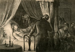 ワシントンの死、1877年。
