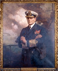 艦隊提督、ビーティ伯爵、1920年 作： Albert Chevallier Tayler