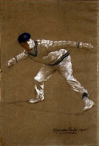 ギルバート・レアード・ジェソップ（1874-1955） 作： Albert Chevallier Tayler
