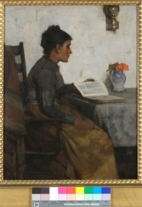 彼女の慰め、1889 作： Albert Chevallier Tayler