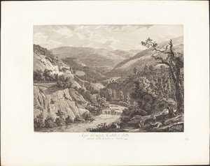 チボリの十字架の山として知られるカティロ山のふもと