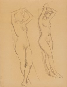 ヌード 作： Albert Edelfelt