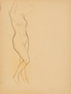 ヌード 作： Albert Edelfelt