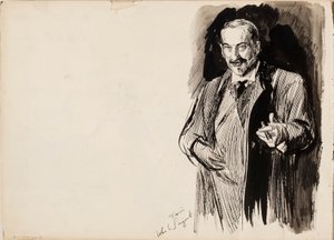 ジョン・S・サージェント後のアッシャー・ヴェルトハイマー 作： Albert Edelfelt