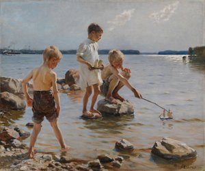  作： Albert Edelfelt