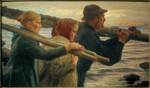 外の群島 作： Albert Gustaf Aristides Edelfelt