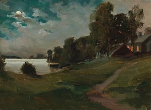  作： Albert Edelfelt