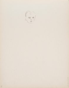 子供の頭 作： Albert Edelfelt