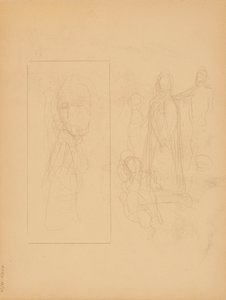 スタッフの草稿 作： Albert Edelfelt
