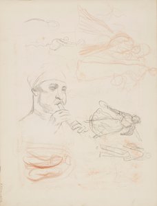 スタッフの草稿 作： Albert Edelfelt