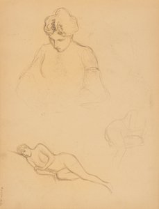 スタッフの草稿 作： Albert Edelfelt