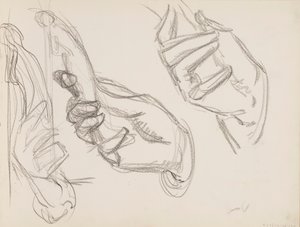 人魚を抱く手 作： Albert Edelfelt