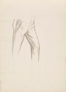 男性の下半身 作： Albert Edelfelt