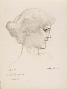 フローレ・デシャン 作： Albert Edelfelt