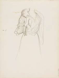 ナイシャーモ（フローレ・デシャン夫人？） 作： Albert Edelfelt