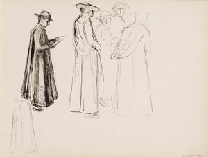 聖職者 作： Albert Edelfelt