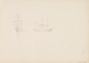 セーリングボート 作： Albert Edelfelt