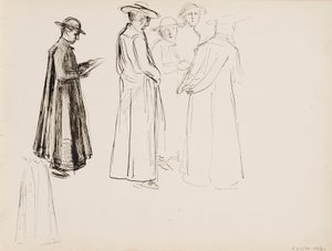 聖職者 作： Albert Edelfelt