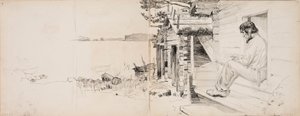 無題 作： Albert Edelfelt